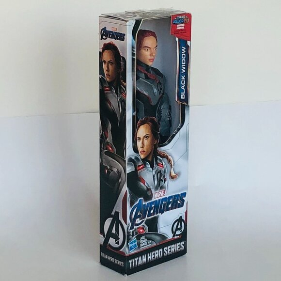 Marvel Avengers Titan Heroes Black Widow with Power FX Port 12" New in Box - Picture 8 of 16